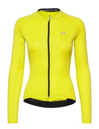 Womens Core Bike L/S Jersey T-shirts & Tops Long-sleeved Gul Newline