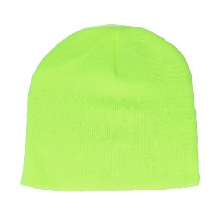 Beechfield - Gul traditionalbeanie Beanie - Fluorescent Yellow Traditional Blank Beanie @ Hatstore