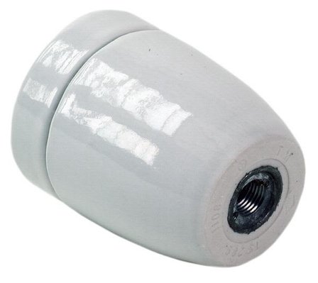 Gelia 4001026002 Lampunpidike E27, sileä, posliini M10 x 1, Valaistus