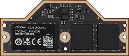 Crucial LPCAMM2 LPDDR5X 32GB Memory
