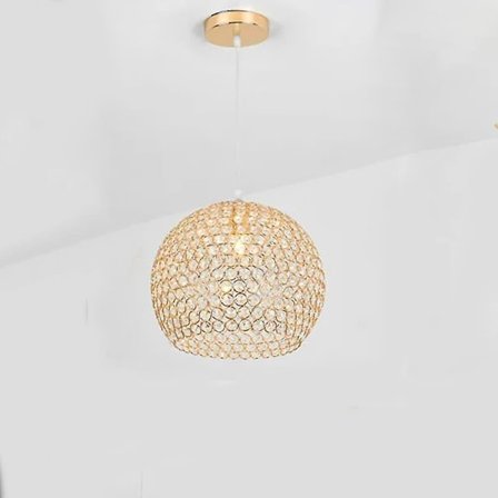 30cm Hængende Lanterne Design Lampe Metal Elektroplettet Moderne