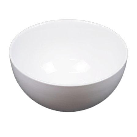 Stor porcelænsskål - høj kant - cirkulær - 4-pakning