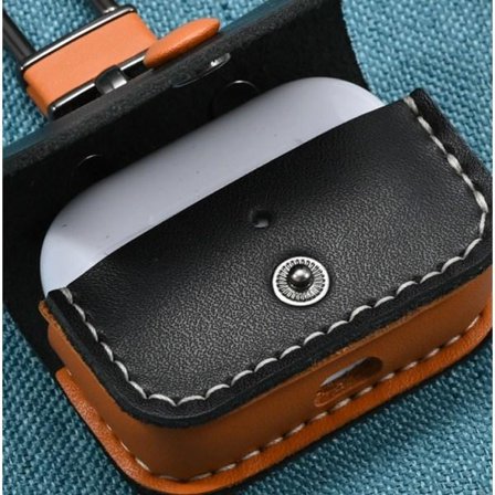 Passer for Airpods 3. generasjon deksel i lær