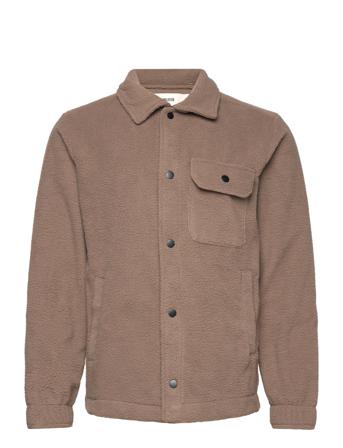 Hco. Guys Sweatshirts Overshirts Brun Hollister