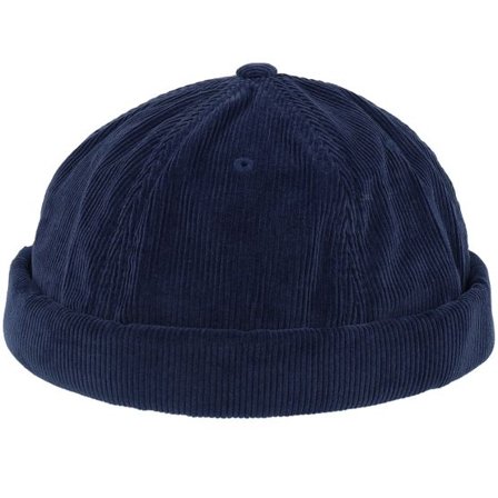 Reell - Blå docker Beanie - Navy Corduroy Dad Cap @ Hatstore