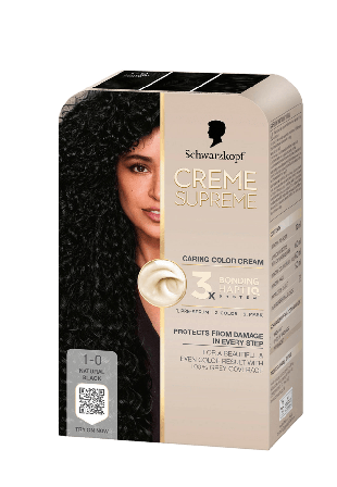 Schwarzkopf Creme Supreme Hårfärg Dam Brun 1 ST