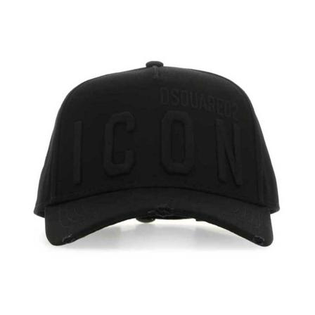 Dsquared2 Pets , Zwart , Heren , Maat: ONE Size Petten