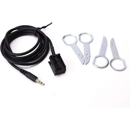 6000cd Aux-ingångskabeladapter för Ford Fiesta Focus Mondeo 6000 Cd Audiokabel