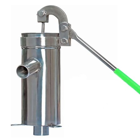 Manuaalinen kaivopumppu, ruostumattomasta teräksestä valmistettu vesipumppu, tehokas käsipumppu syvään kaivoon kotiin ja puutarhaan, suunniteltu 
