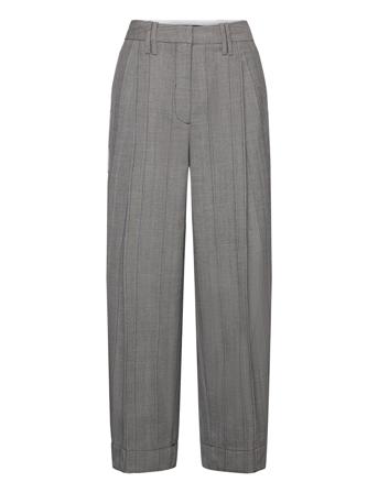 Herringb Suiting Grey Ganni