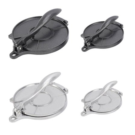 16/20cm Premium Tortillapresse Flatbrødbaker Taco Roti Chapati Sunn Mat