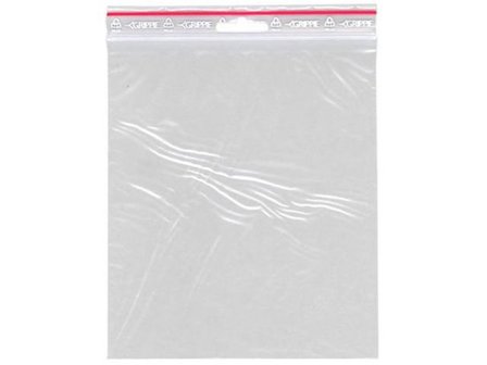 GRIPPIE Blixtlåspåse 150x180mm 1000/fp - Lyreco - Emballage och lagerutrustning - Bärkassar och Påsar - Blixtlåspåsar