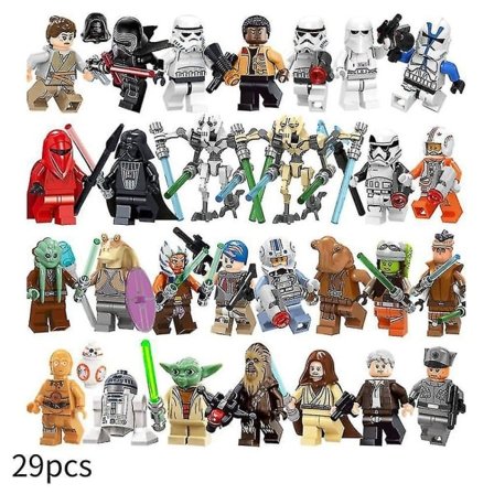 29 kpl Star Wars minihahmoja rakennuspalikkaleluja lapsille