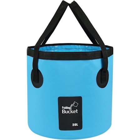 Sammenklappelig spand - Sammenklappelig opbevaringsbeholder til camping Sammenklappelig spand Bærbar let spand til camping Rejser Fiskeri Bådsejlads 