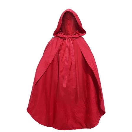 Rødhette kostymekjole for jenter Barn Halloween kostymer Eventyr eventyrbok Karakter Cosplay