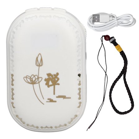 Buddha-maskine - Slidstærk stereooutput - Lille volumen - Letvægts Buddha-afspiller