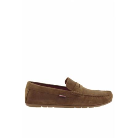 Tommy Hilfiger Instappers , Bruin , Heren , Maat: 41 EU Instappers & Slip ons