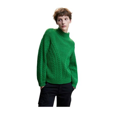 Mango Sweater -- Grøn, Dame
