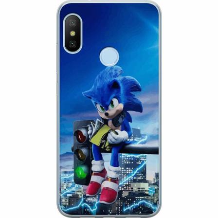 Xiaomi Mi A2 Lite Genomskinligt Skal Sonic The Hedgehog