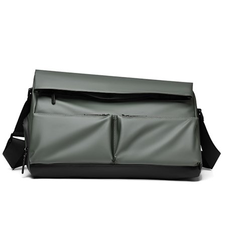 Sports Gym Bag for Tørr Våt Separasjon Crossbody for Kortdistansereiser (Grønn)