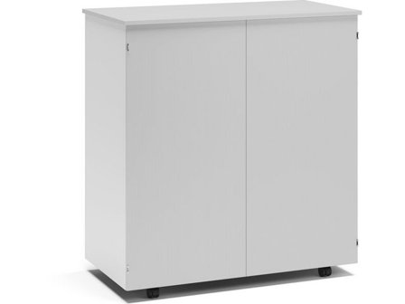 LANAB DESIGN Arbetsplats Cubic vit/ljusgrå - Lyreco - Kontorsmöbler och inredning - Bord och hurtsar - Skrivbord - Fasta