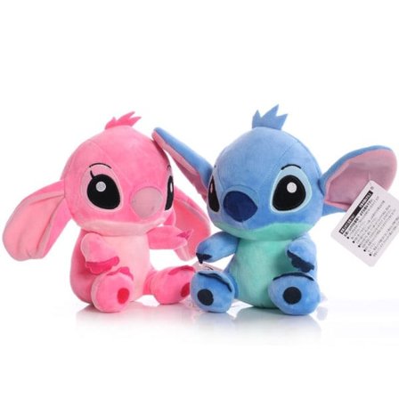 2 stk. Disney Stitch plys bamser Anime legetøj Lilo og Stitch
