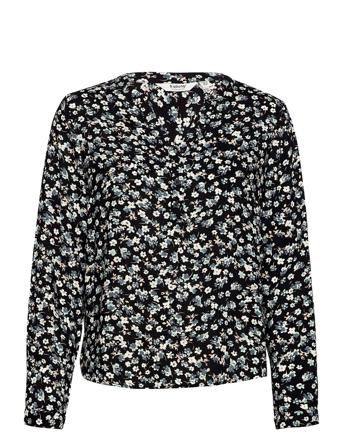 Byidra V Neck Blouse - Black B.young
