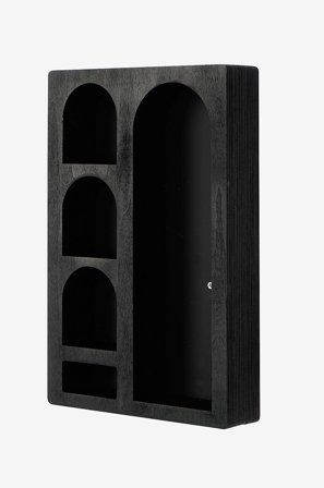 Hanah Home - Vegghylle - Mina - Svart - Vegghyller - Fra Homeroom