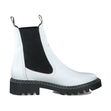 Tamaris, Ankle Boots Wit, Dames, Maat:41 EU