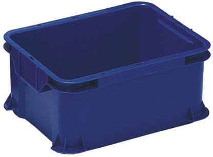 Schoeller Allibert ARCA 7903 Unibakke blå 400x300x165 mm, Garasjeinnredning & oppbevaring