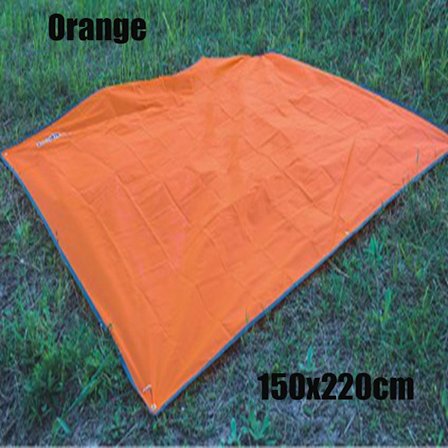 Teltgulv Tarp Picnicmåtte ORANGE 150X220CM