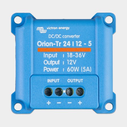 DC/DC-Wandler 24 V zu 12 V Victron Orion-Tr Non-Isolated 24/12-5, 60 W, 5 A - Boot