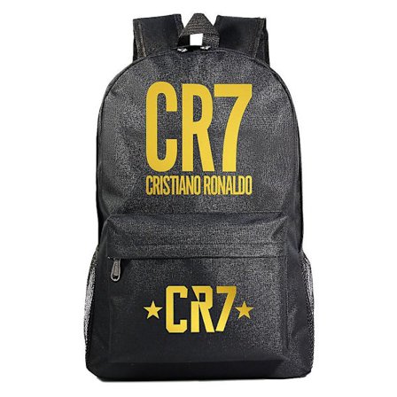 CR7 Ryggsäck 18" Laptop USB Laddning Vattentät Business Ryggsäck Skolväska Stor Rese Tonåringar Mochila1