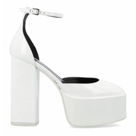 Paris Texas, High Heel Sandals Wit, Dames, Maat:38 EU