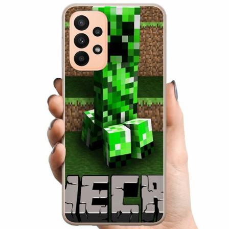 Samsung Galaxy A23 5g Tpu Mobilskal Minecraft