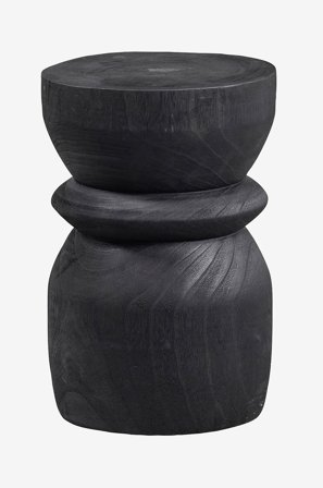 WOOOD - Jakkara Bikkel - Musta - Jakkarat - - Homeroom