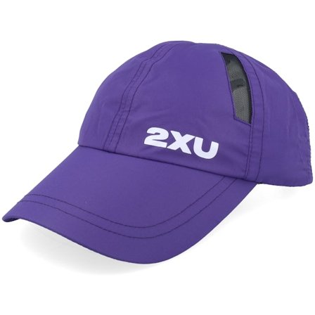 2XU - Violett Unconstructed Cap - Run Cap Future Dusk/White Dad Cap @ Hatstore