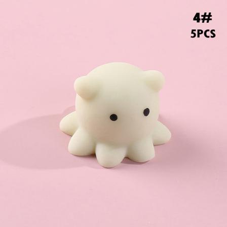 5 St Mochi Octopus Healing Kid Toy Present Dekor Stretch Mochi Toy