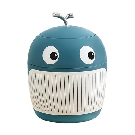 Söpö sarjakuva valaan muotoinen roskakori Söpö pöytä roskakori Sopiva