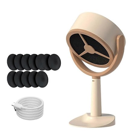 Bærbar røgrensning, bærbart røgfilter til indendørs rygning, indendørs mini-ventilator til køkken, bærbar emhætte