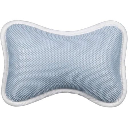 Badkudde Badkar Spa Kudde Med Halkskydd Sugproppar För Badkar Badrum Spa Kudde Huvud Nacke Ryggstöd (blå)