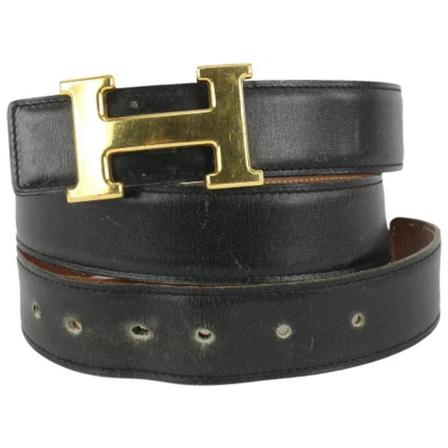Hermès Vintage, Pre-owned Belts Zwart, Dames, Maat:ONE Size