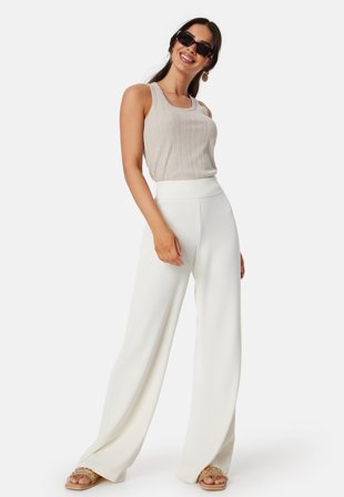 BUBBLEROOM-Odelle Wide High Waist Pants-42