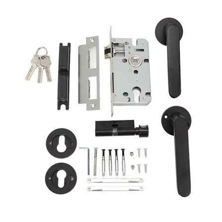 Indstiklåsesæt Oxidationsbestandighed Perfekt pasform Rustfrit stål Universal indstiklås til indendørs type 2