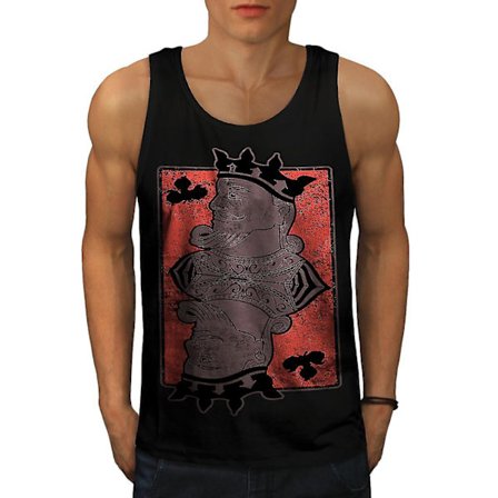 King Of Clubs Card Men Linne