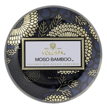 Voluspa Decorative Tin Candle Moso Bamboo 113g
