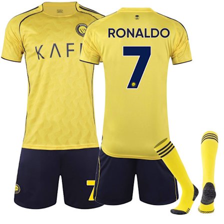 2025-2026 Al-Nassr FC fodbolddragter til børn og voksne No.7 Ronaldo-FM-