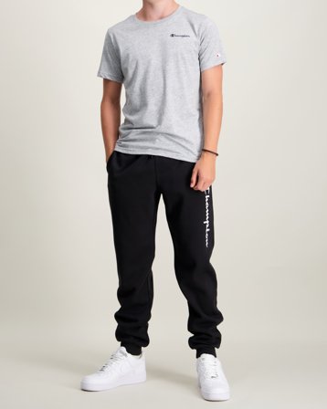 Champion Rib Cuff Pants Svart Byxor Kille - Kids Brand Store