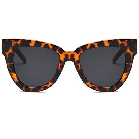 Solbriller til kvinder, Solbriller Dame Retro Solbriller Trendy til Damer, Stor Ramme Oversize Sol