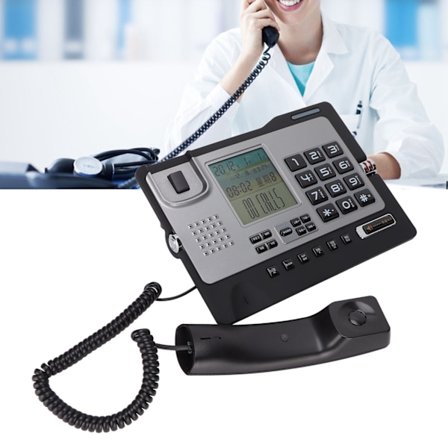 Profesjonell VoIP-telefon med integrert høyttalertelefon, kompatibel med User Connect-lisens, som sikrer sømløs nettverksintegrasjon og forbedret